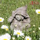 Vidroflor Kobold Martin ® by <b>Fiona Scott</b>, Steinguss, ca. 21 cm H - VF-FS1502-4260045748299-Fiona-Scott-Kobold-Martin-Vidroflor-vertraeumt-Steinfigur-Skulptur-Steinguss-Garten-Terrasse