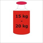 Gewicht 15 kg - 20 kg