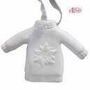 kwoka Hnger Porzellan Pullover wei matt Edelwei ca. 7...