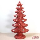 Casablanca Tannenbaum Glow in rot ca. H43cm