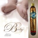 INGE-GLAS Weihnachts-Hnger Zigarre zum Ereignis ITS A BOY