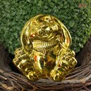 Odem Oster-Hase FREDDY mit Schlappohren ca. 15 cm goldfarben