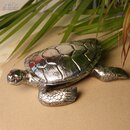 Cor-Mulder Schildkröte Silber-Antik-Look L ca.26cm |...