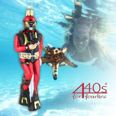 440s Christbaum-Hänger Taucher