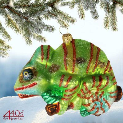 440s Christbaum-Hänger Chamäleon