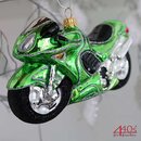 440s Christbaum-Hnger Motorrad grn | PP-0977GR