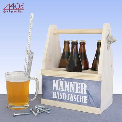 Bier-Caddy Deko 440s.de und als Shop - Geschenk-Id Home-Accessoires -