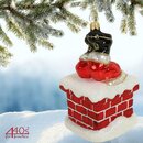 440s Christbaum-Hnger Santa Claus im Kamin | PP-2174