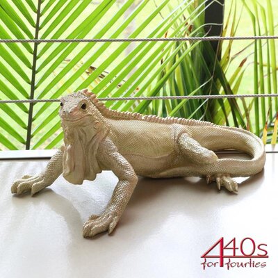 Gift-Company Jungle Echse URBAN goldfarben L ca. 42 cm