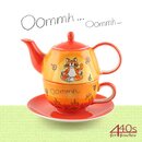 Mila Keramik Tee-Set- for-One Oommh Katze | MI-99038