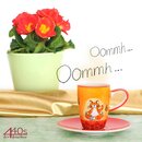 Mila Keramik Espresso-Tasse mit Untere Oommh Katze |...