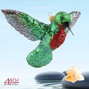 440s Christbaum-Hänger Kolibri grün-lila