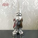 Exner Keramik Santa ARGENT silberfarben H ca. 30 cm |...