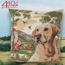 Mars & More Gobelin Kissen Jagd-Hunde Golden Retriever...