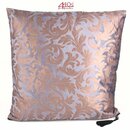 Exner Samt-Kissen Akanthus blau-golden ca 45x45 cm -...