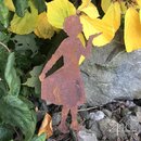 SAREMO Rost Figur Mila mit Kuss-Hand H ca 25,5 cm auf...