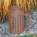 Ferrum Art Design Rost Feuerkorb Bierkrug ca 65 cm H |...