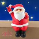 Mila Weihnachtsmann Cool Santa Kanten-Hocker ca 10 cm H |...