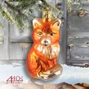 INGE-GLAS Weihnachts-Hnger Fuchs ca. 10 cm H |...