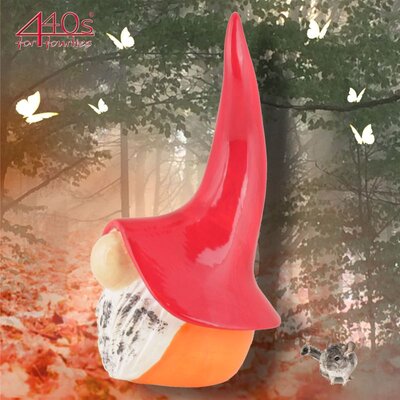 Tangoo Keramik-Wichtel Kopf orange ca 24 cm H | TA-61494