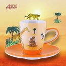 Mila Keramik Espresso-Tasse mit Untere Africa-Hideaway |...