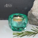 Gift-Company Teelichthalter Kristallglas lichtgrün ca 4...