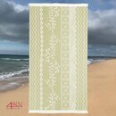 MUNDU Pareo Strand-Tuch Ornamental Olive