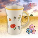 Mila Keramik-Becher Coffee-Pot Lovely Flowers | MI-82249
