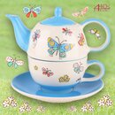 Mila Keramik Tee-Set Tea for One Summer Beauty | MI-992721