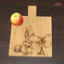 Selbrae House Schneidebrett mit Griff Eichen-Holz...