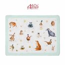Wrendale Designs 4-teiliges Tisch-Set Country-Side Tiere