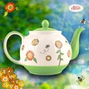 Mila Keramik-Teekanne Sunny Sunflowers ca. 1,2 Liter |...