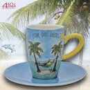 Mila Keramik Espresso-Tasse mit Untere Reif fr die Insel...