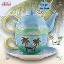 Mila Keramik Tee-Set Tea for One Reif fr die Insel |...
