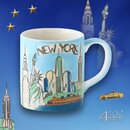 Mila Keramik Städte-Becher New York | MI-8080952