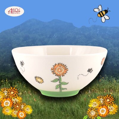 Mila Keramik-Schale Sunny Sunflowers | MI-85275