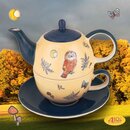 Mila Keramik Tee-Set Tea for One Herbst-Eule | MI-99285