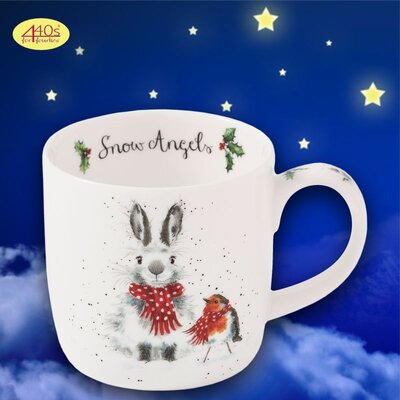 Wrendale Designs Porzellan-Becher Snow Angels |...