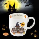 Wrendale Designs Porzellan-Becher Happy Owl-o-ween |...