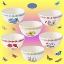 Portmeirion Keramik Schalen 6er Set Botanic Garden Meadow...