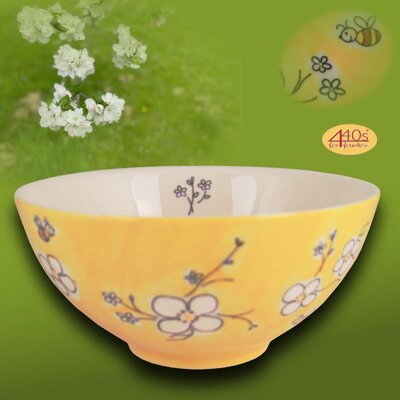 Mila Keramik-Schale Bienenblüte | MI-85305