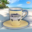 Mila Keramik Espresso-Tasse mit Untere Outdoor | MI-88312