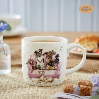 Wrendale Designs Porzellan-Becher Kinoabend | WP-MMUD5629-XT
