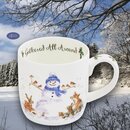 Wrendale Designs Porzellan-Becher Schneemann |...