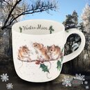 Wrendale Designs Porzellan-Becher Winter-Muse | MMMZ5629-XS