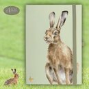 Wrendale Designs A5-Notizbuch mit Goldschnitt Motiv Hase...