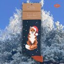Wrendale Designs Herren Socken Weihnachts-Fuchs Festive...