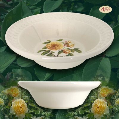 Portmeirion Keramik Schale Botanic Roses Embossed Teasing...