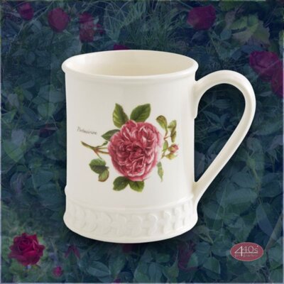 Portmeirion Keramik Becher Botanic Roses Embossed...