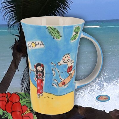 Mila Keramik-Becher Coffee-Pot Aloha | MI-82328